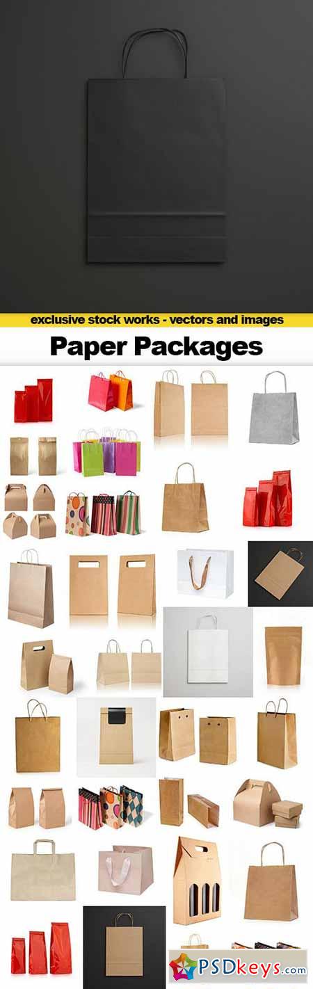 Paper Packages - 35 UHQ JPEG