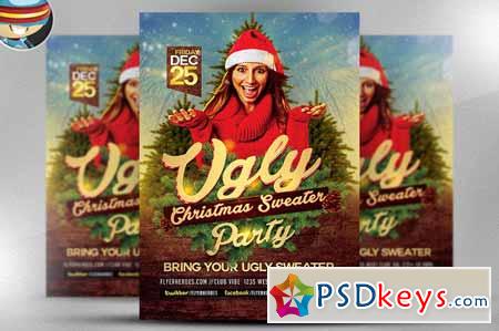 Ugly Sweater Christmas Flyer 464669