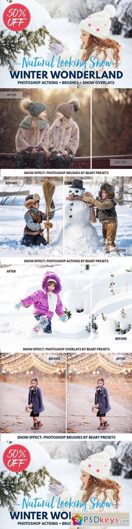 Snow Photoshop actions overlay brush 463863