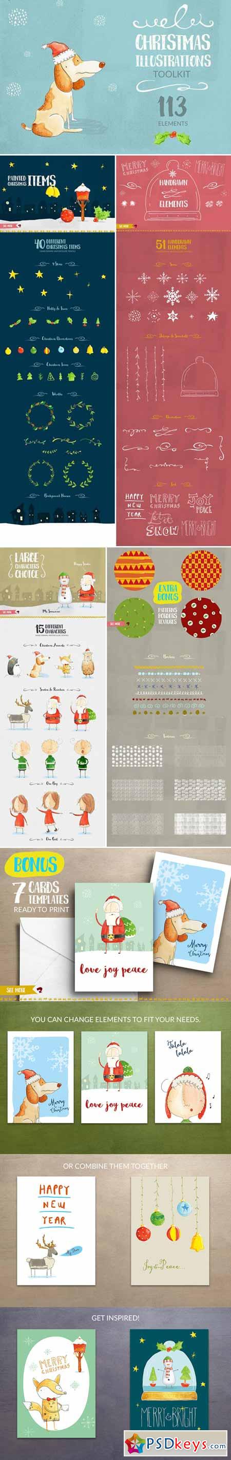 Christmas Illustrations toolkit 462162