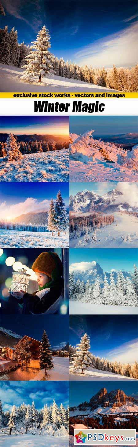 Winter Magic - 10x JPEGs