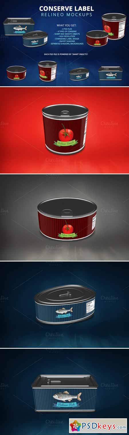 Relineo Conserve Mockup Pack 468799