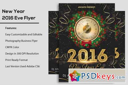 2016 New Year Flyer 467149