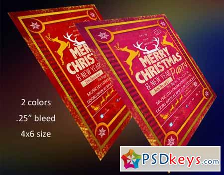 Merry Christmas Flyer Template 468440