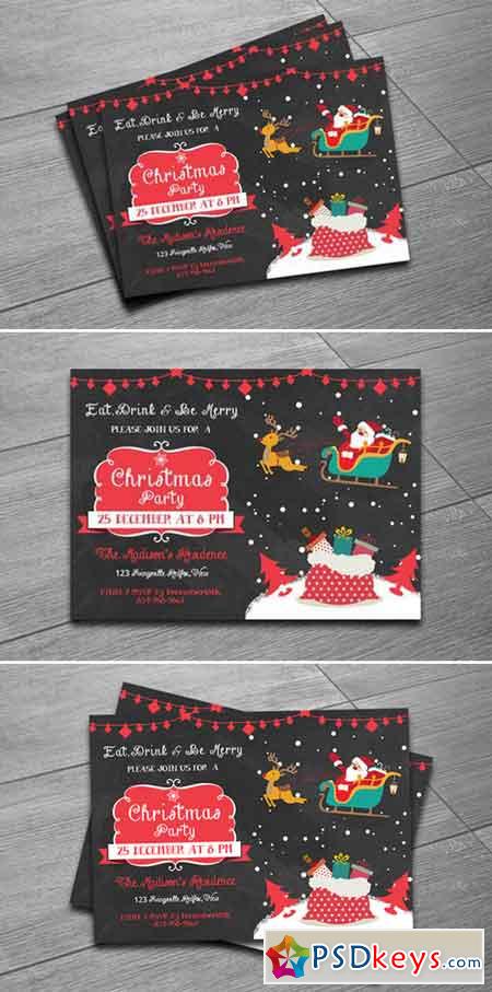 Christmas Invitation Flyer-V152 469820