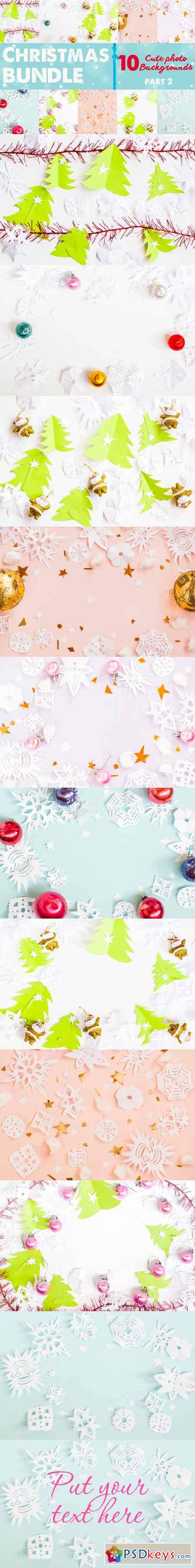 Christmas bundle paper snowflakes 468712