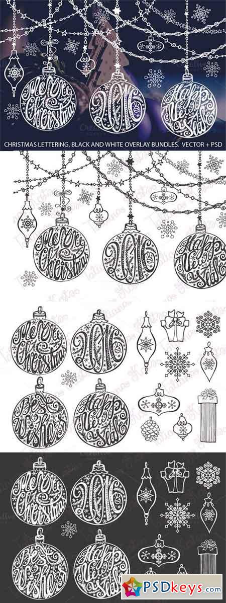 Christmas Ball Lettering Set 466795