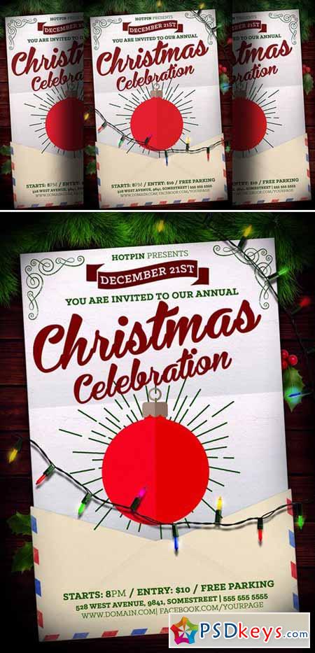 Christmas Event Flyer Template 433638