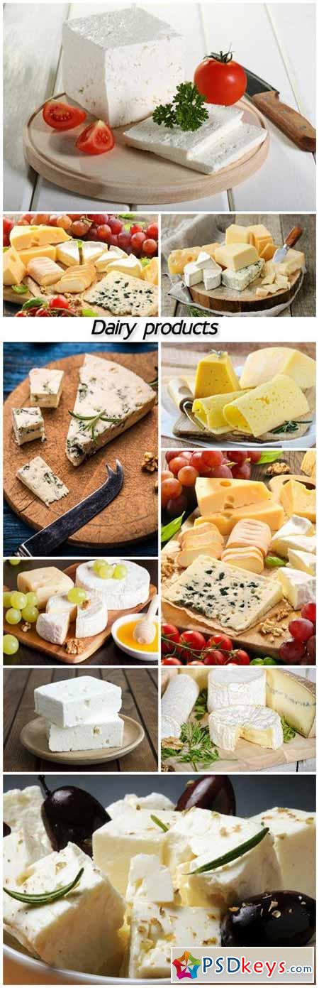 Dairy products, cheese