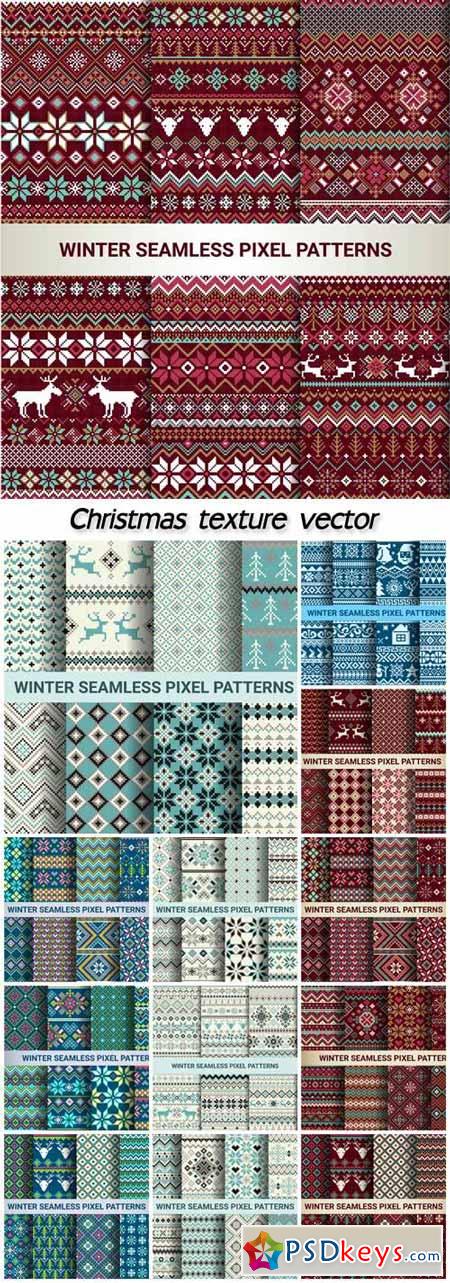 Christmas winter texture vector