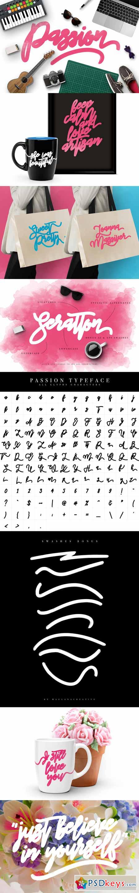 Passion Typeface 473134