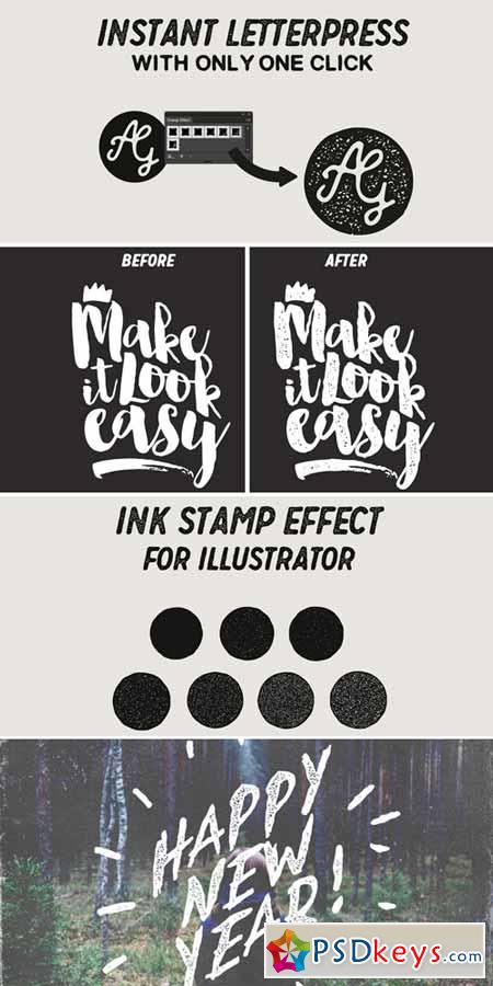 Ink Stamp Effect 434113