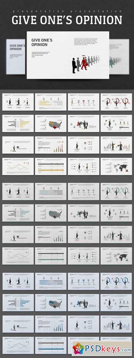 Give One's Opinion PowerPoint Templates 334595