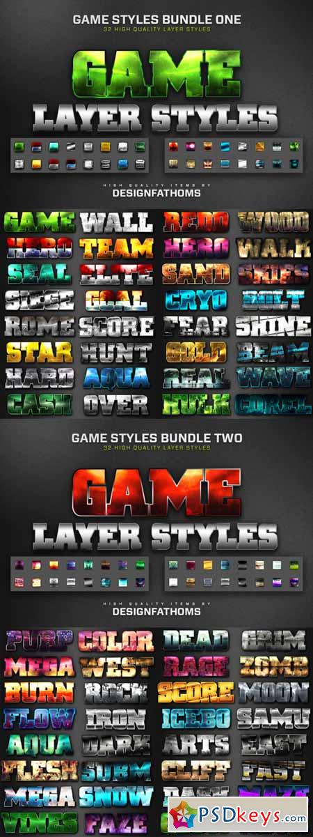 64 Game Layer Styles