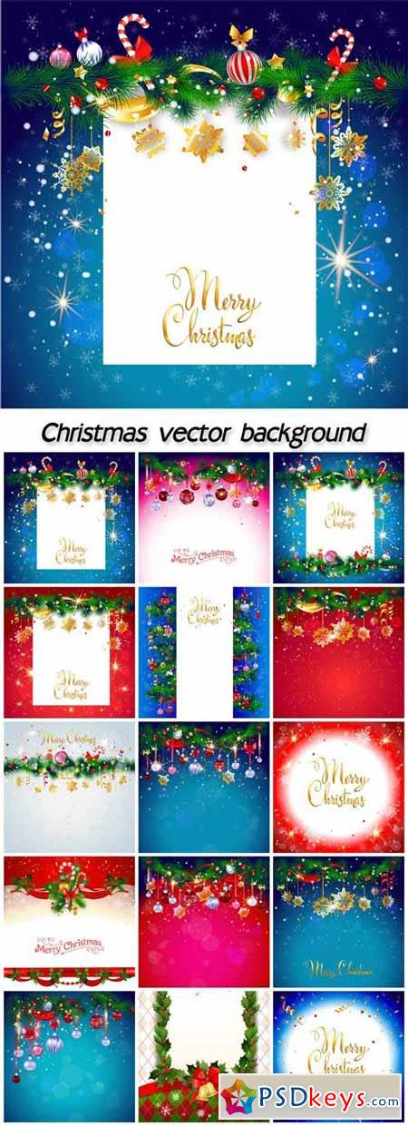 Winter holiday frame, Christmas tree, Christmas design for card