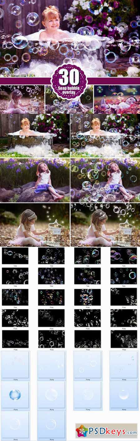 Bubbles photoshop overlays 479199