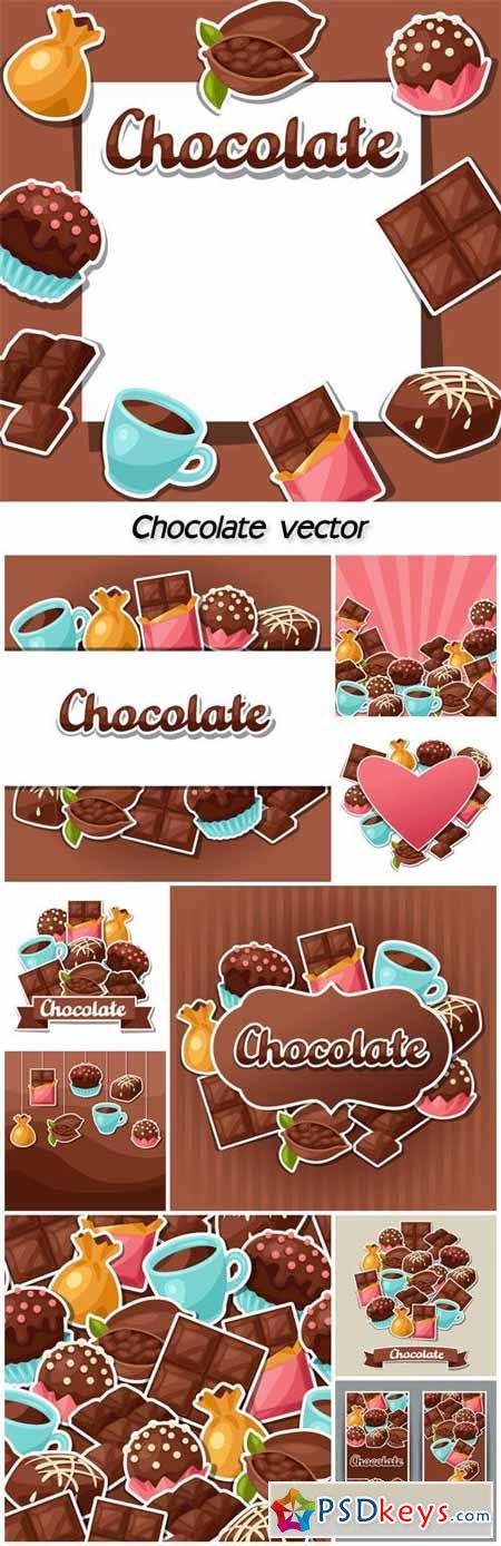 Chocolate, vector products with chocolate