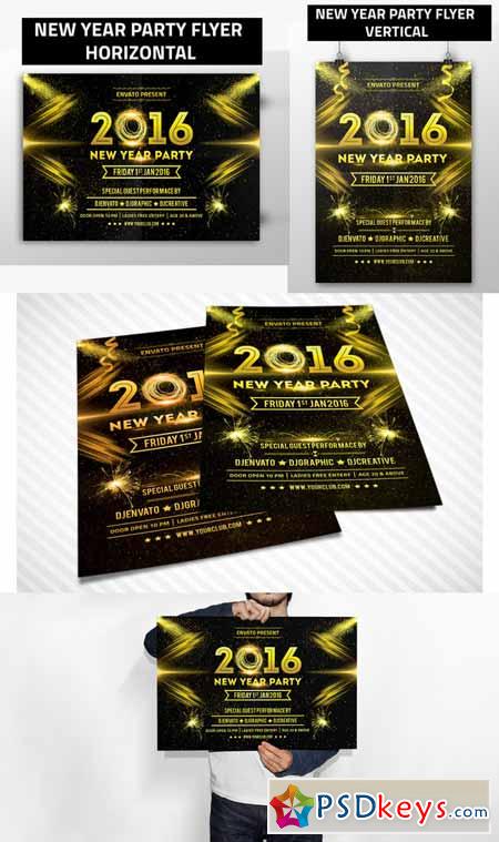 New Year Party Flyer 01 478349
