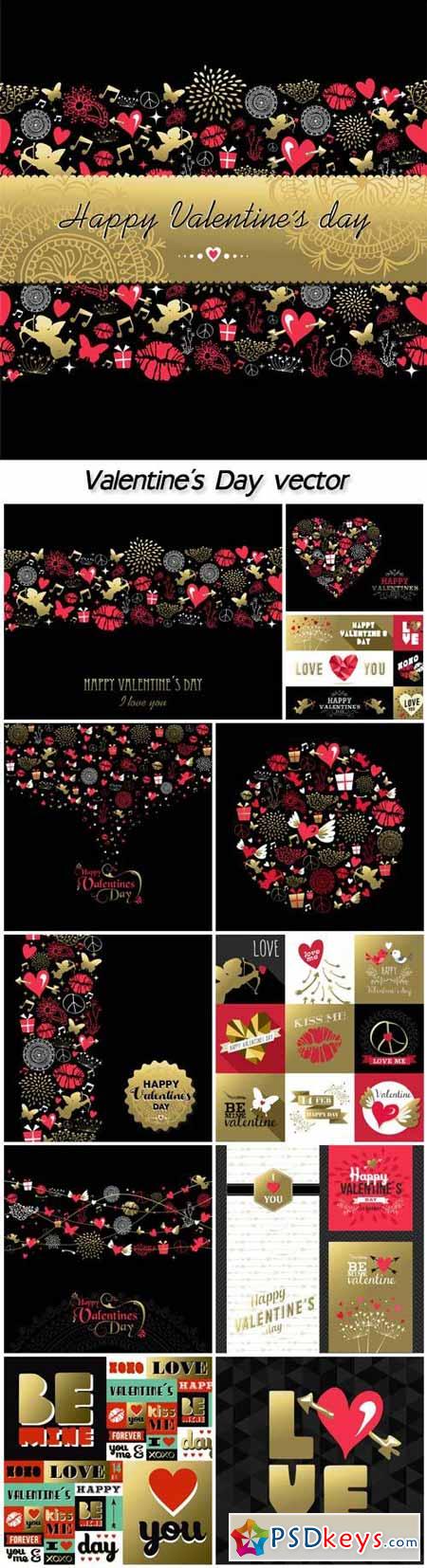 Valentine's Day, hearts, love, backgrounds