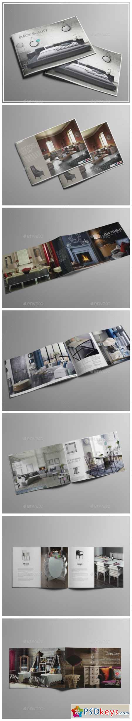 Brochure & Magazine Mockup 14295329