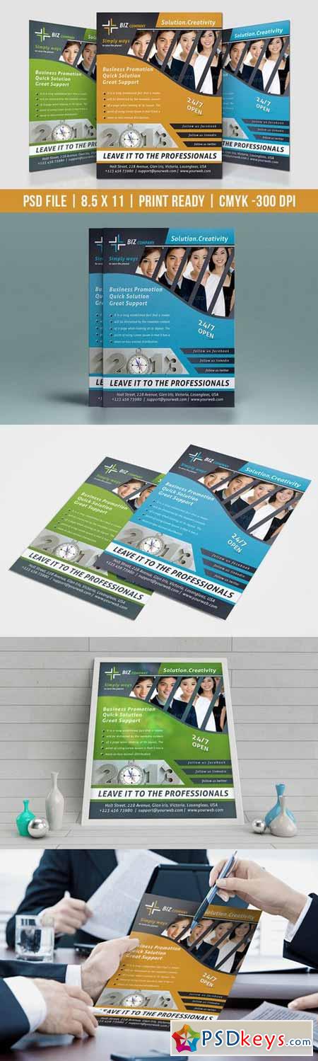Corporate Business Flyer 482013