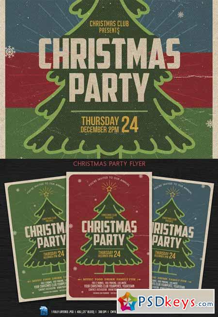 Christmas Party FLyer 458201