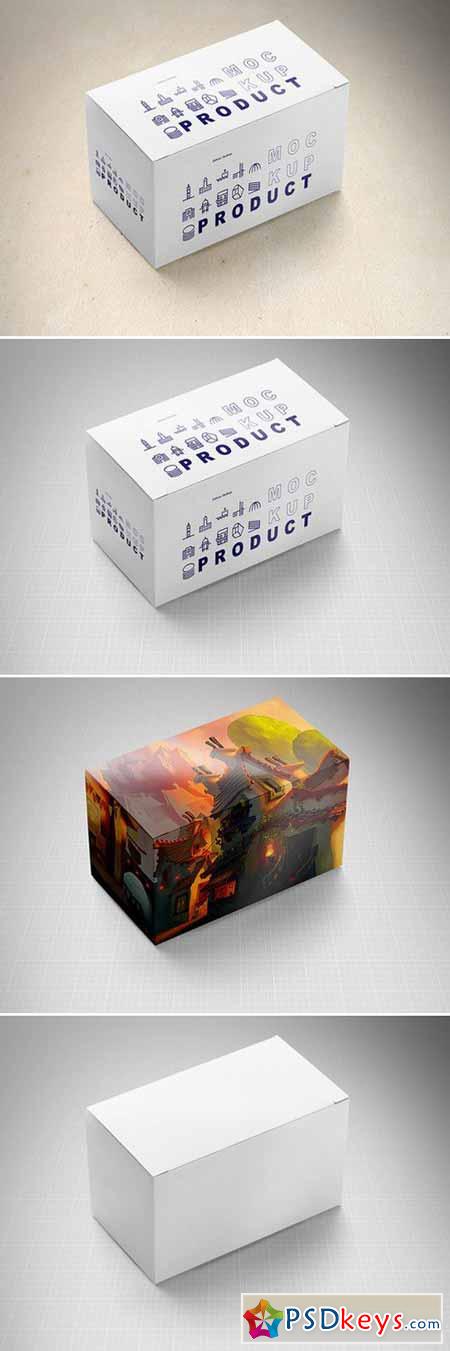 Product Package Box Mock-Up 3 418189