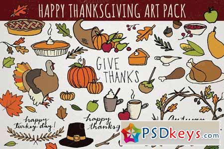 Thanksgiving Art Pack 111012