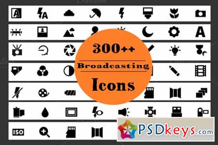 300++ Broadcasting Icons 409603