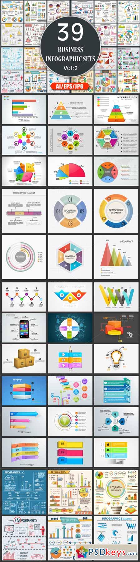 Business Infographics Bundle - Vol 2 484285