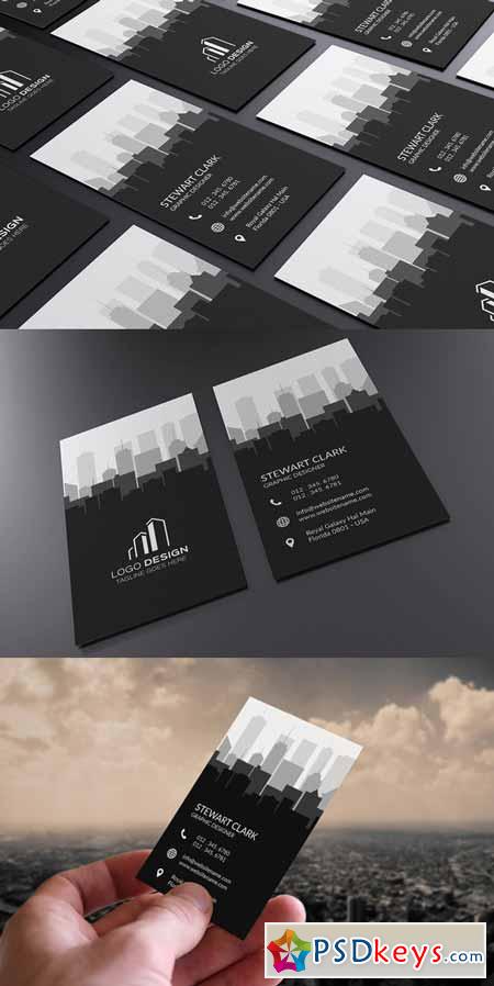 Real Estate Business Card Template 492259