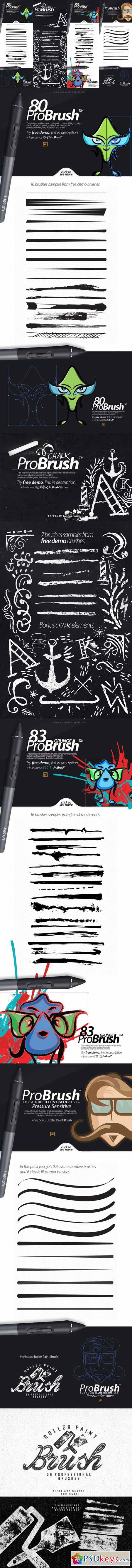 329 BRUSHES - ProBrush BUNDLE 493602