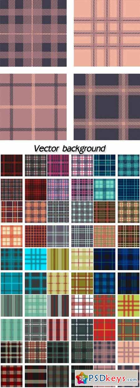 Vector color backgrounds in checkered
