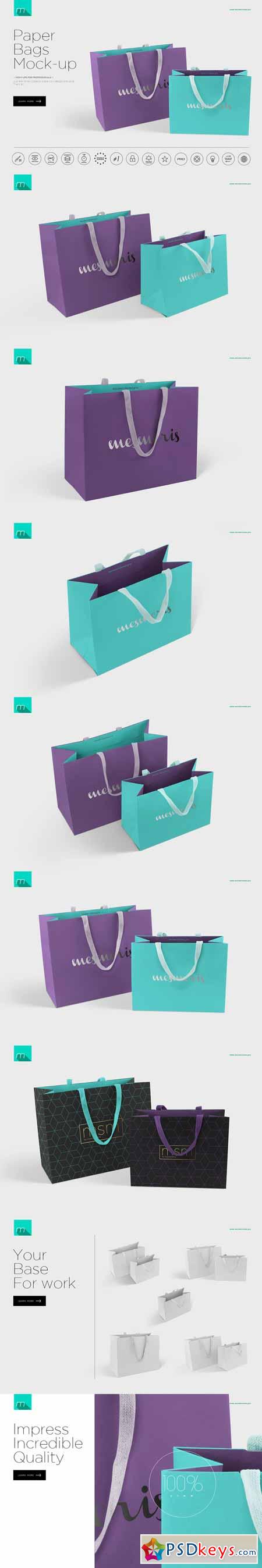 Paper Bags Mock-up 495830