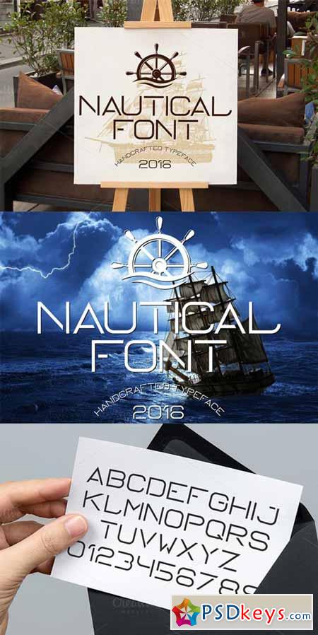 Nautical Typeface 499247