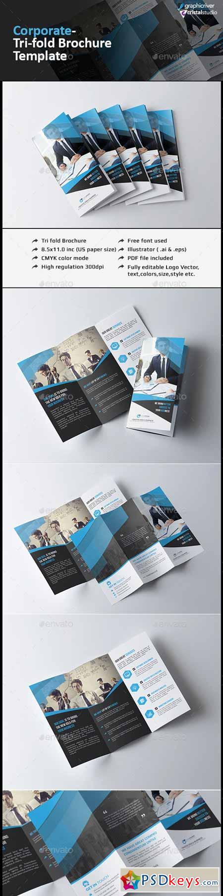 Corporate Tri-fold Brochure-Multipurpose 12532804