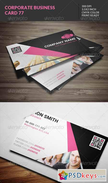 Business Card Template 77 7949304