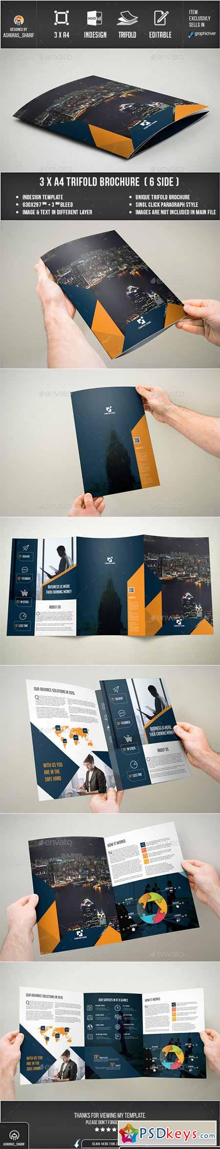 3xA4 Trifold Brochure 12253145