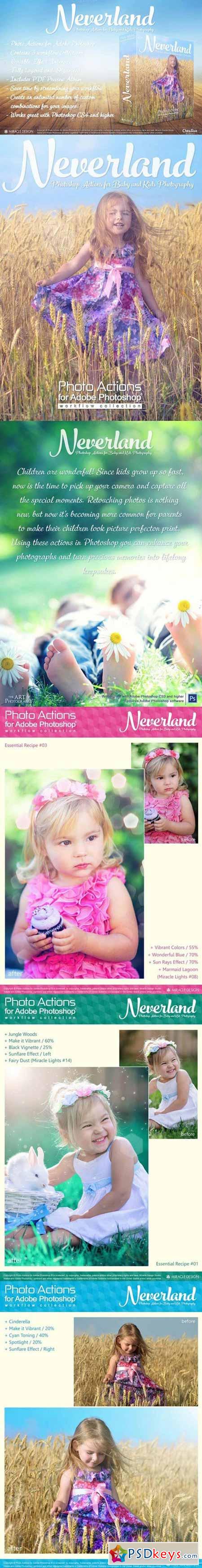 Actions for Photoshop Neverland 503013