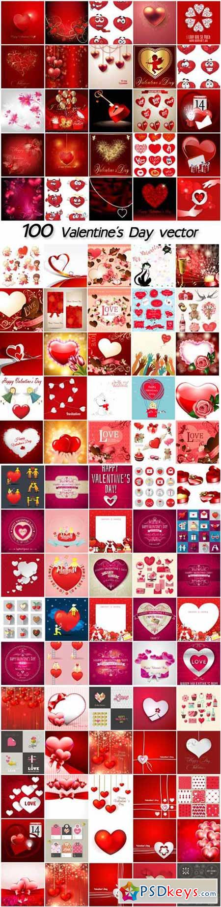 Valentine's Day, romantic background, hearts