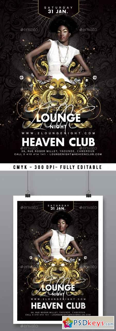 Lounge Party Flyer 14516276