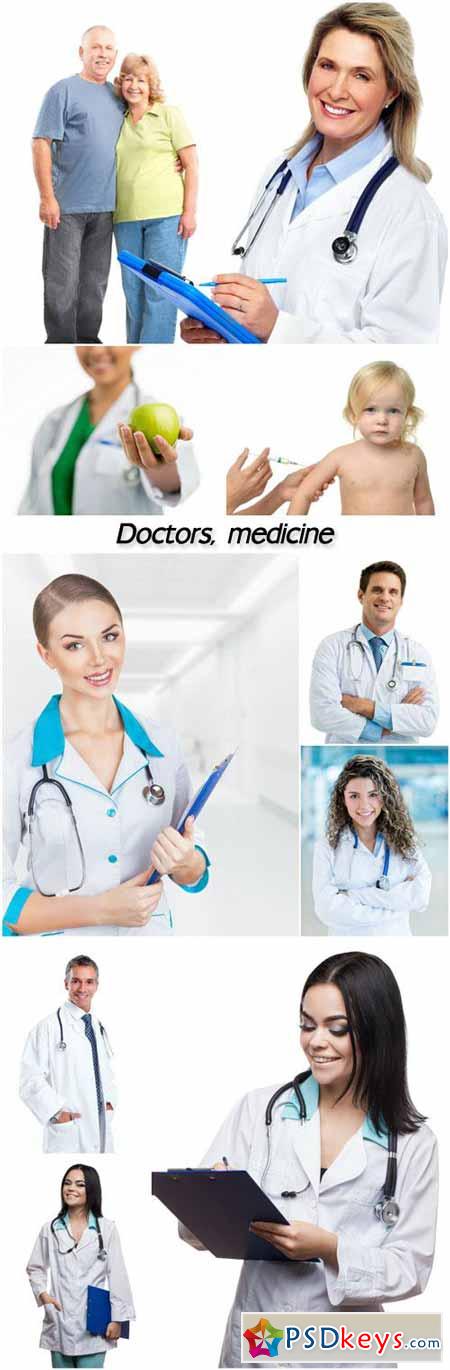 Doctors, medicine, men and women
