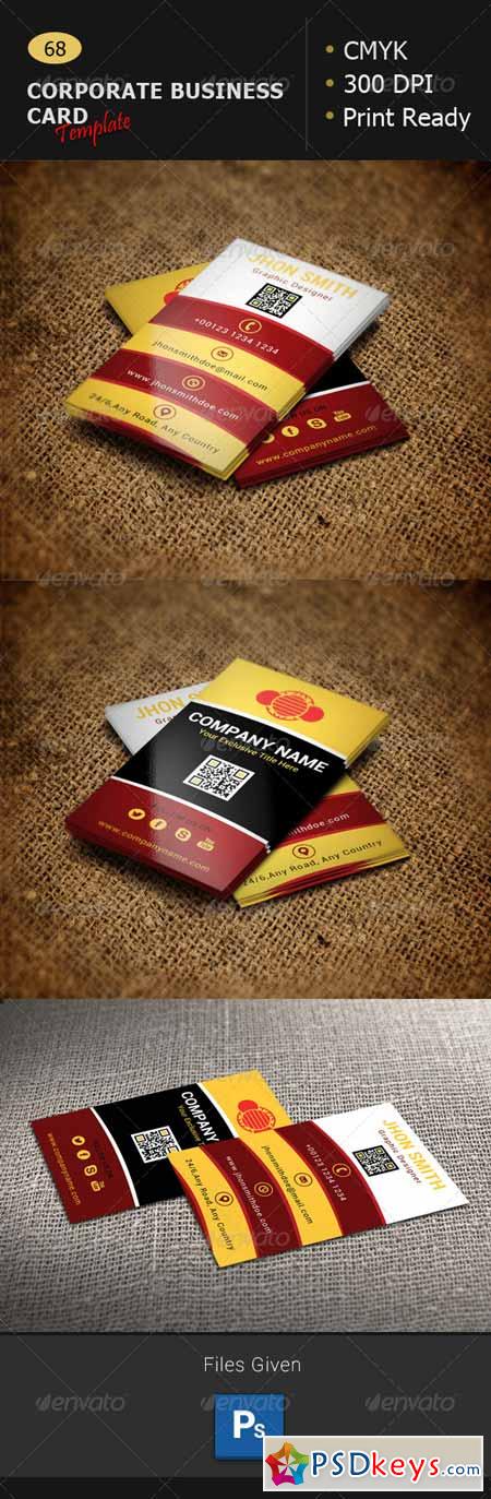 Business Card Template 68