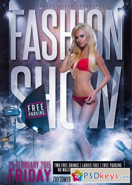 Fashion Show Premium Flyer Template