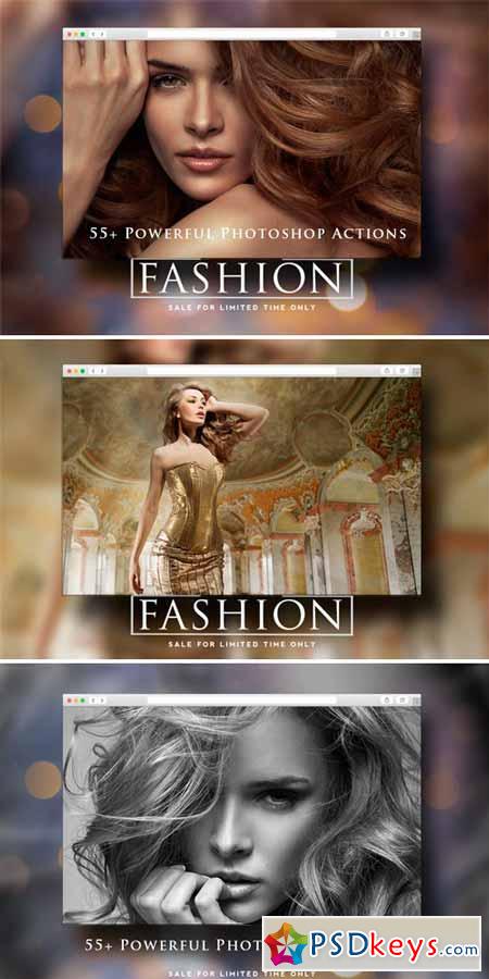 Fashion Pro Photoshop Actions Bundle 436624