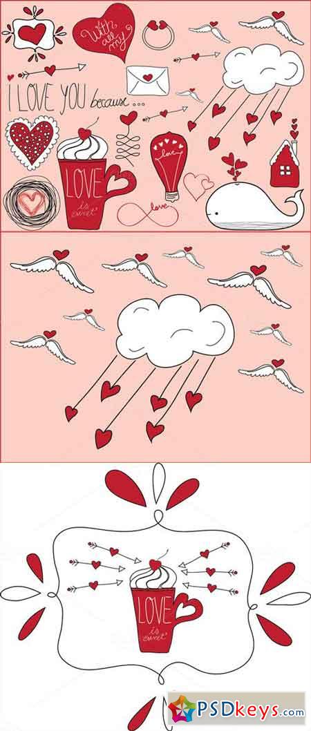 Valentines Day Doodles 152769