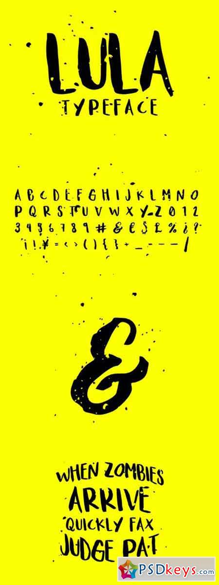 Lula Typeface 515040