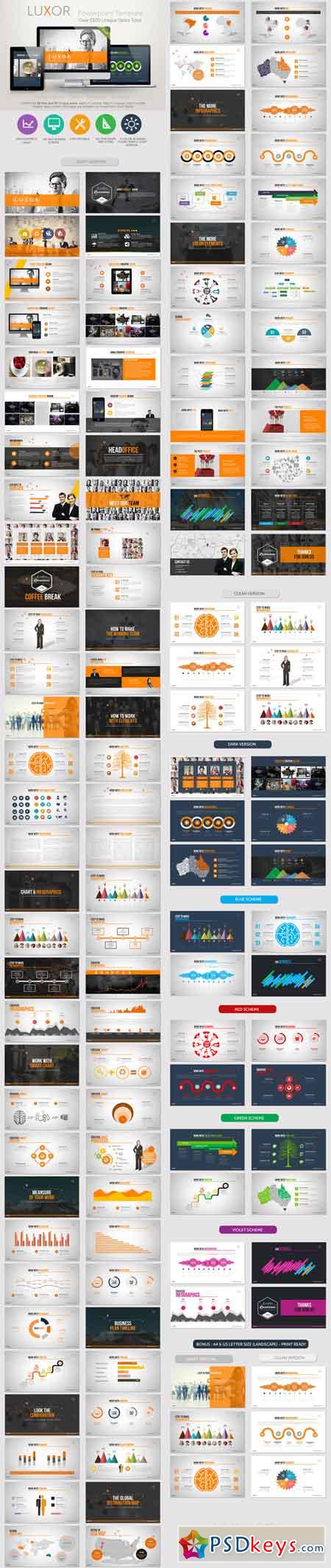 Luxor PowerPoint Presentation Template 8891501