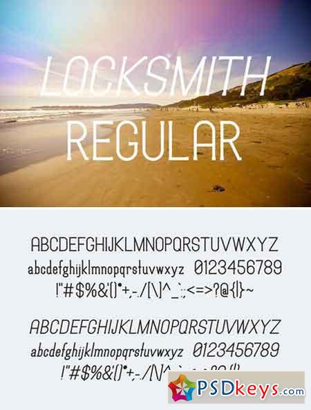 Locksmith Regular font