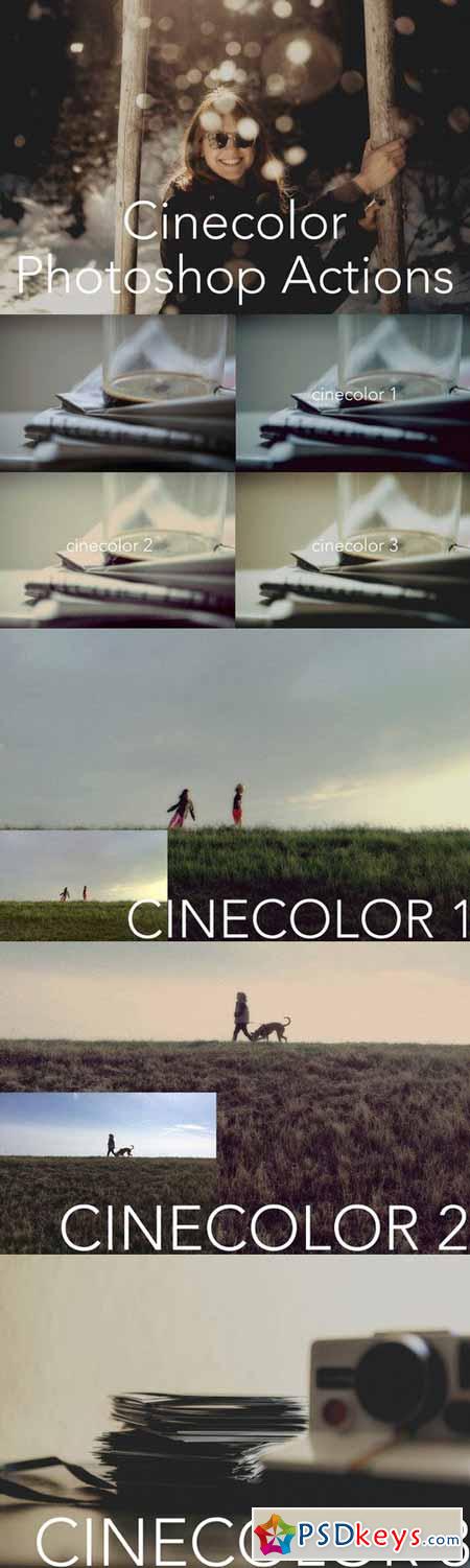 CINECOLOR SET OF PHOTOSHOP ACTIONS 486092